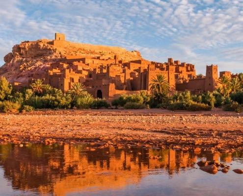 Ait Ben Haddou bei Ouarzazate in Südmarokko, Marokko