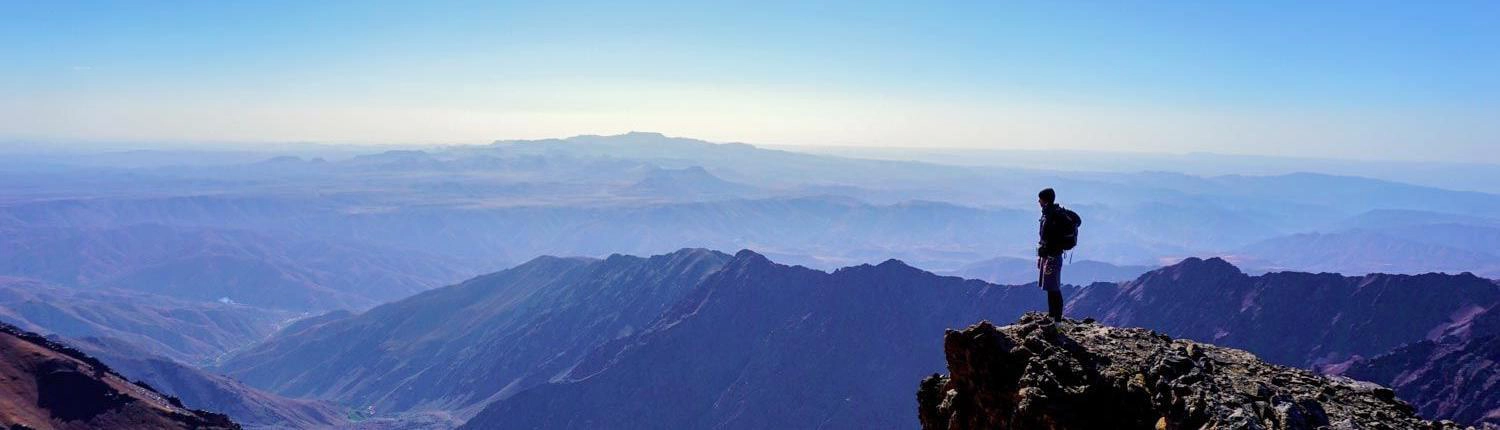Atlas Mountains and Central Morocco, Jbel Toubkal in Morocco