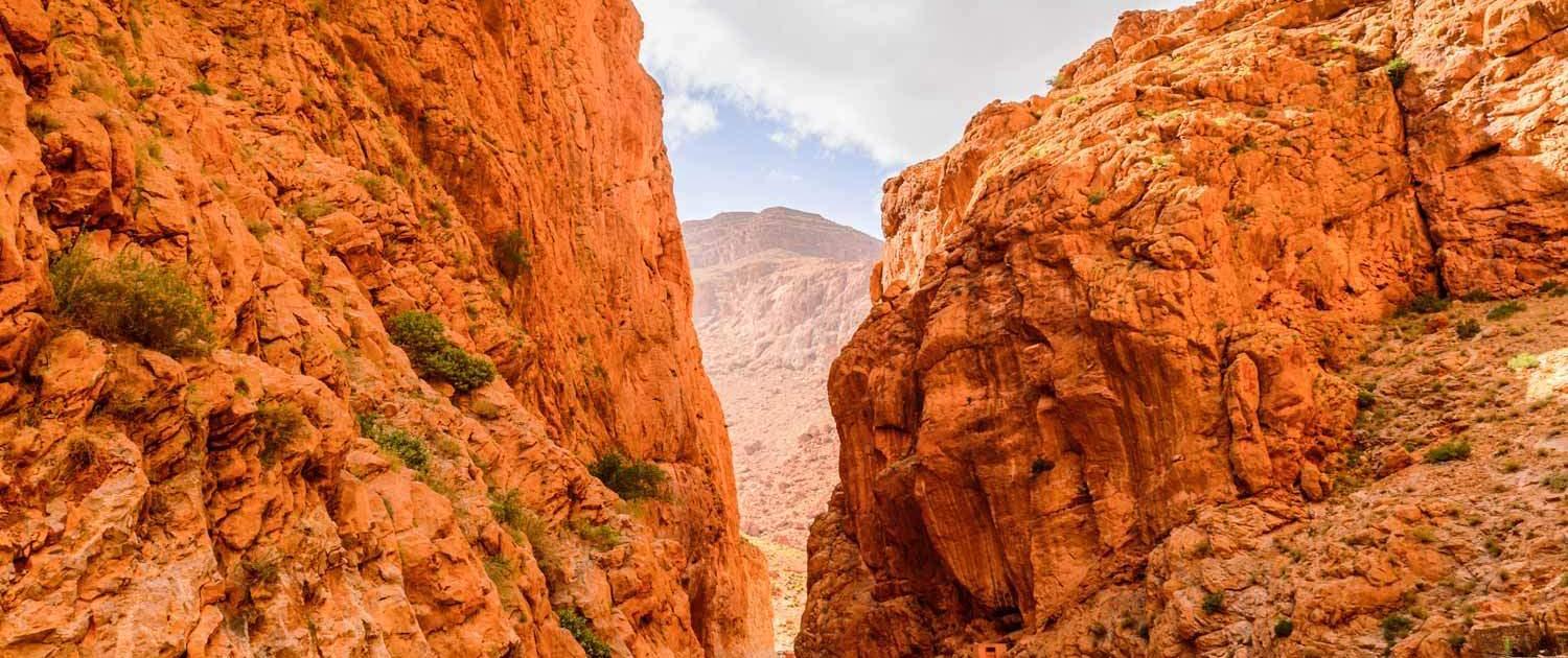 Marokko Rundreise, Todra Gorges im Atlasgebirge, Marokko