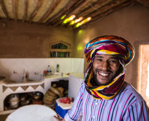 Nachhaltiger Tourismus Marokko, Nomade in der Küche